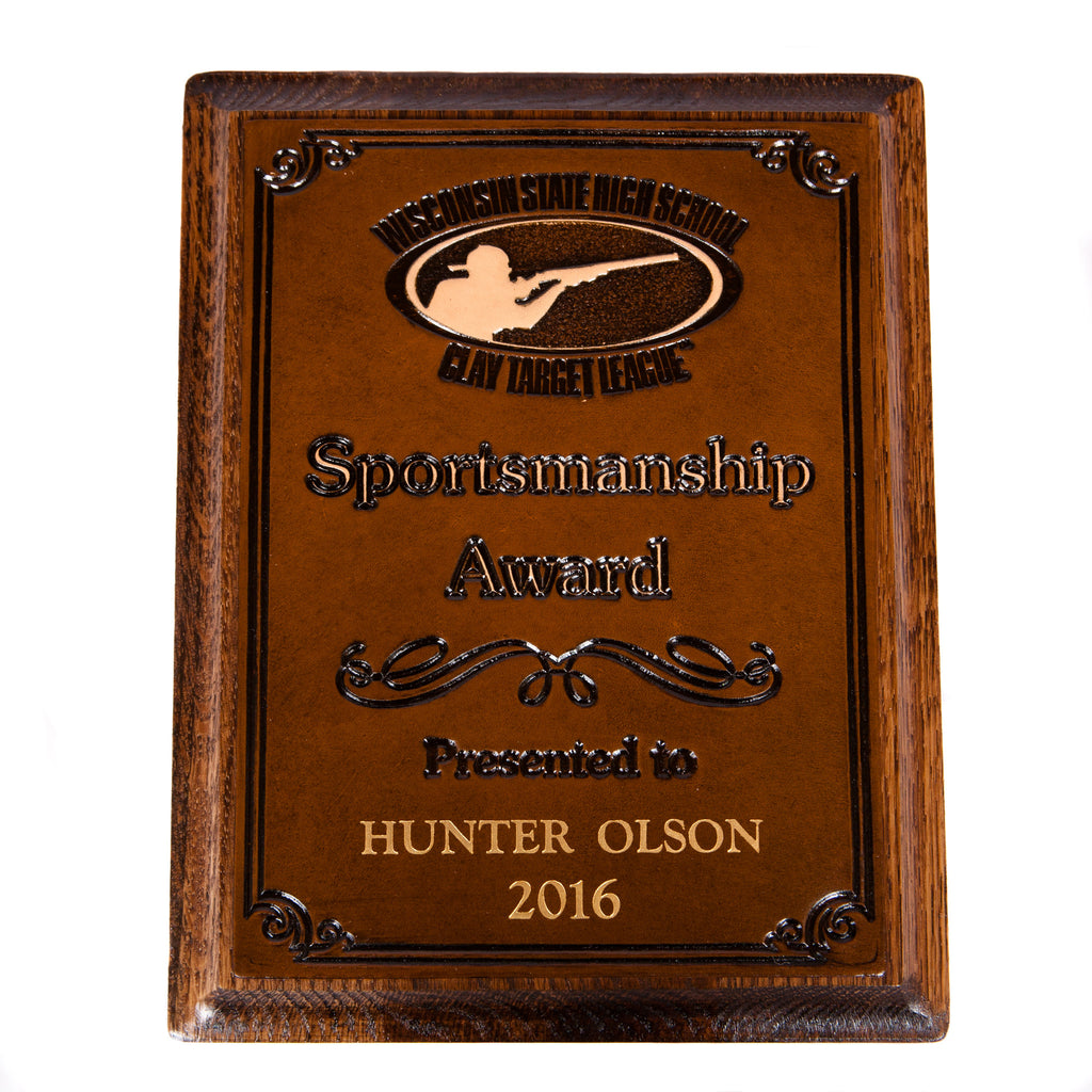 Sportsmanship Plaque
